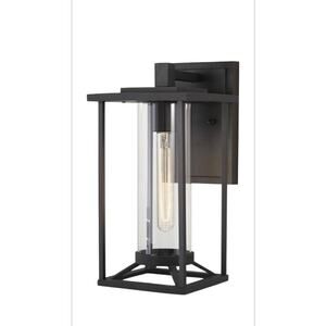 The Great Outdoors Trescott Exterior Wall Lantern Light Black Wall 72473-66